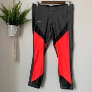 NWOT Under Armour Cropped Heatgear Leggings